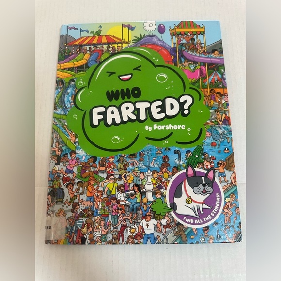farshore Other - Who Farted by Farshore - Hardcover Book